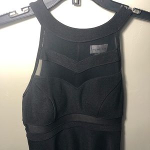 Black cocktail dress